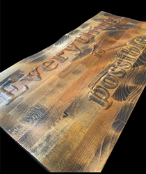 3D frézovaná obraz